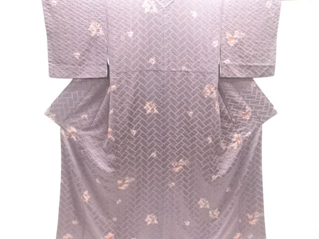 JAPANESE KIMONO / KOMON / ASANOHA $ FLOWER 